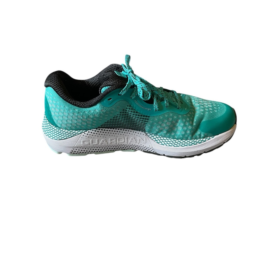 Woman’s Under  Armour HOVR Guardian running shoes size 8.5 Teal Blue/green - Picture 5 of 7